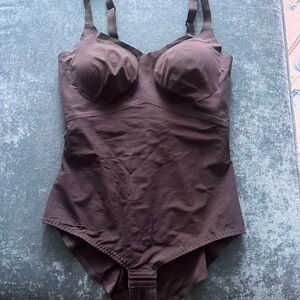 Honeylove Cami Bodysuit in Vamp, XL petite NWOT